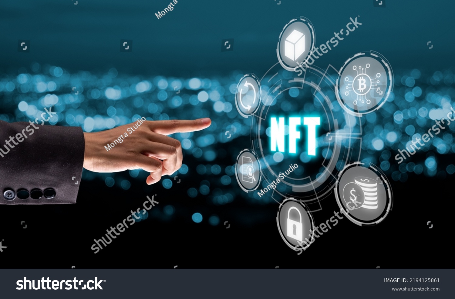 B