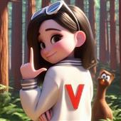 V